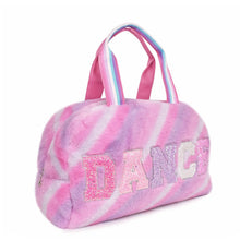 Load image into Gallery viewer, Dance Ombre Plush Medium Duffle Bag
