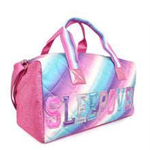 Load image into Gallery viewer, Sleepover Quilted Ombre Large Duffle Bag