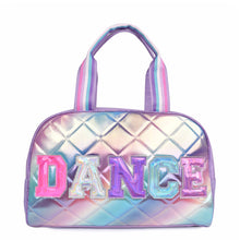 Load image into Gallery viewer, Dance Metallic Medium Duffle Bag