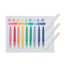 Load image into Gallery viewer, Stamp-A-Doodle Double-Ended Markers - Set of 12