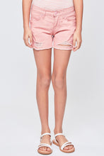 Load image into Gallery viewer, Pink Coral Distressed Shorts