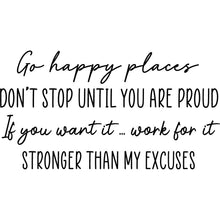 Load image into Gallery viewer, WYS Small Shoe Tattoo {black & white words}