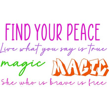 Load image into Gallery viewer, WYS Small Shoe Tattoo {colorful words}