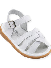 Load image into Gallery viewer, Emma Toddler Squeaky Sandal - white
