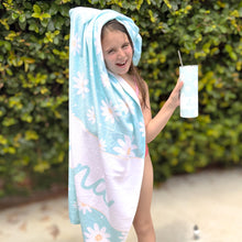 Load image into Gallery viewer, Daisy Name Beach Towel
