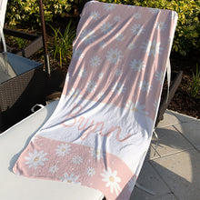 Load image into Gallery viewer, Daisy Name Beach Towel
