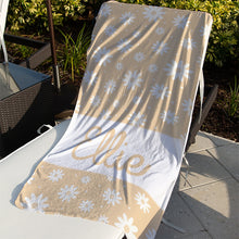Load image into Gallery viewer, Daisy Name Beach Towel

