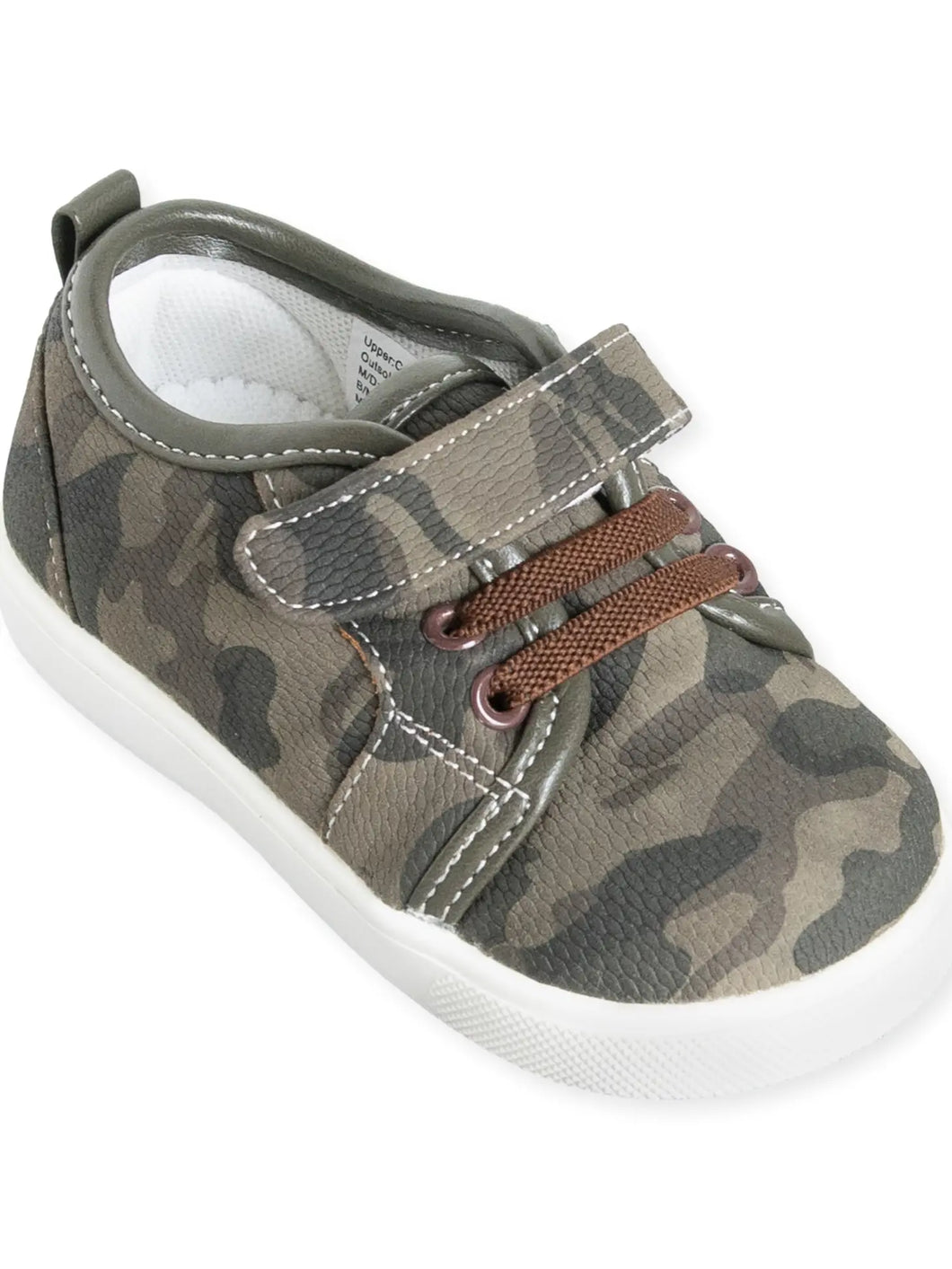 Camo Tennis Toddler Squeaky Shoe
