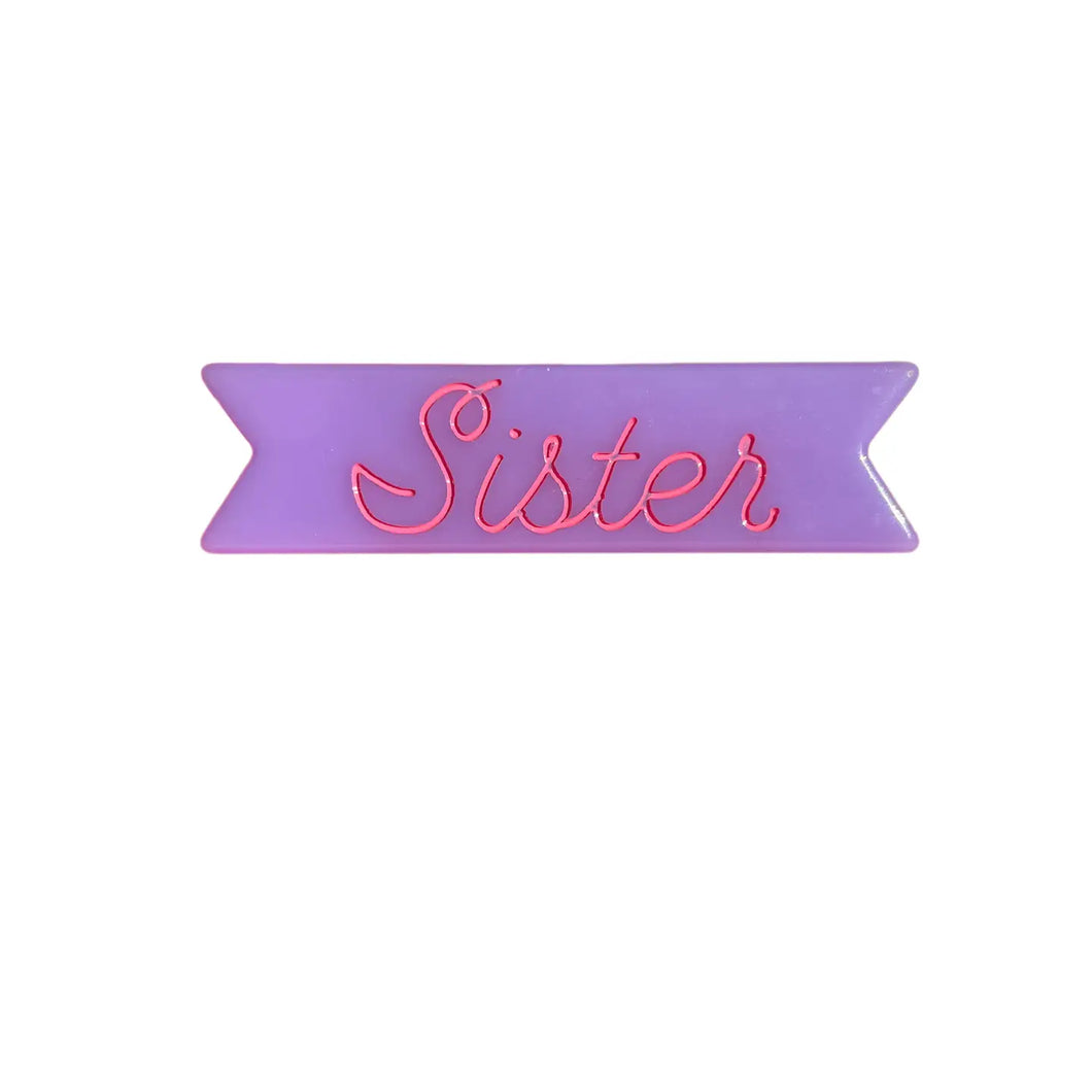 Sister Hair Clip