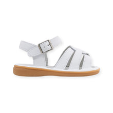 Load image into Gallery viewer, Emma Toddler Squeaky Sandal - white
