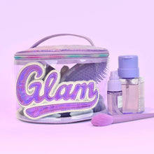 Load image into Gallery viewer, Glam Clear Round Glam Bag
