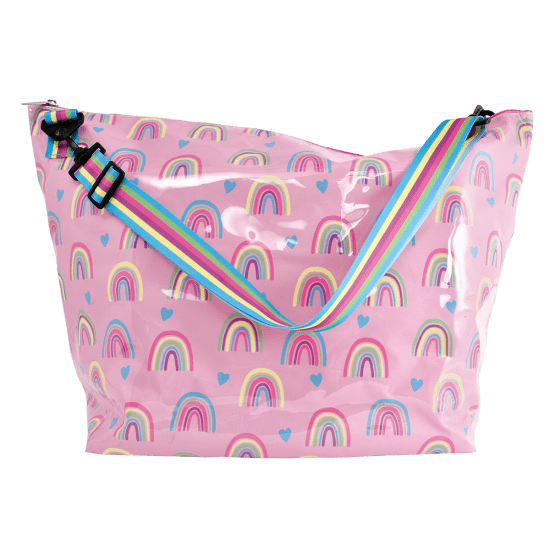 Rainbow & Hearts Overnight Bag