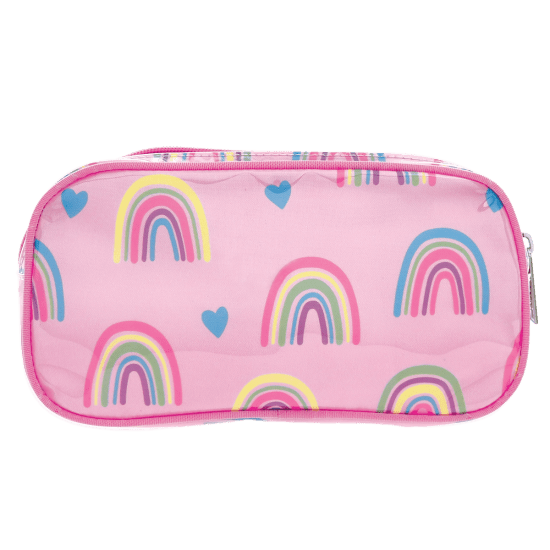Rainbow & Hearts SM Cosmetic Bag