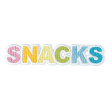 Load image into Gallery viewer, Snacks Embroidered Patch
