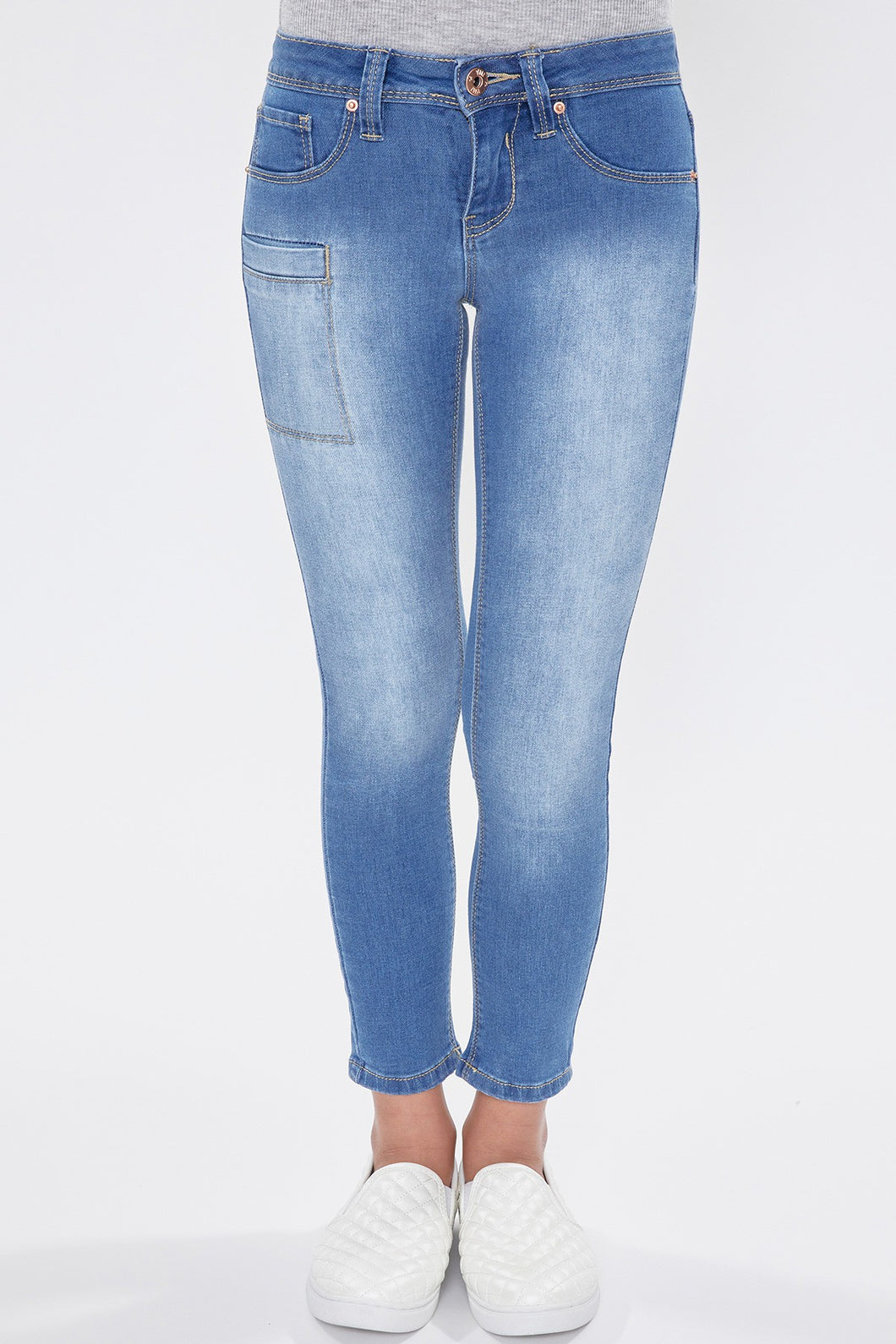 Smartphone Pocket Skinny Jeans