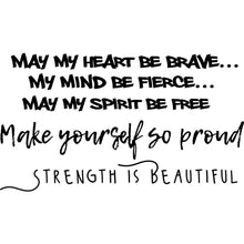 Load image into Gallery viewer, WYS Small Shoe Tattoo {black &amp; white words}
