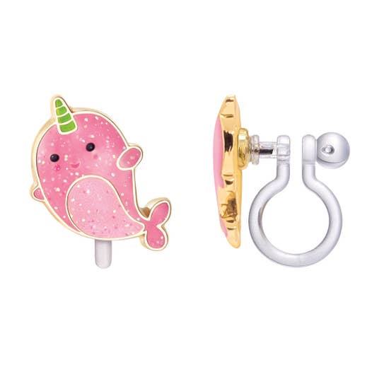 Clip-On Earrings {Narwhal}