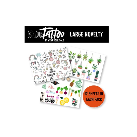 WYS Large Shoe Tattoo {novelty}