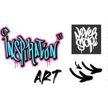 Load image into Gallery viewer, WYS Small Shoe Tattoo {graffiti}
