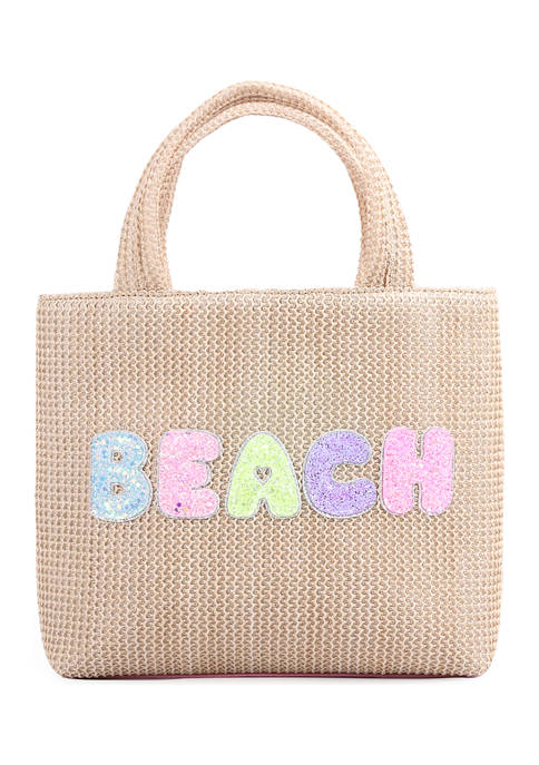 Beach Straw Tote
