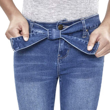 Load image into Gallery viewer, Flare Jean with Tie Belt
