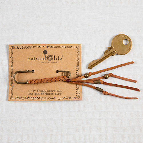 Leather Key Pin
