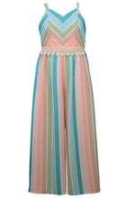 Load image into Gallery viewer, Pastel Stripe Jumpsuit
