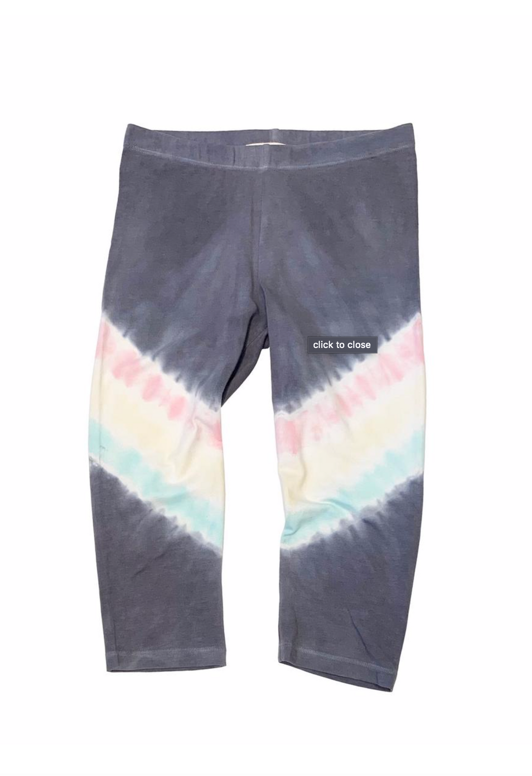 Charcoal Tie-Dye Leggings