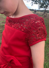 Load image into Gallery viewer, Red Bow Jumper
