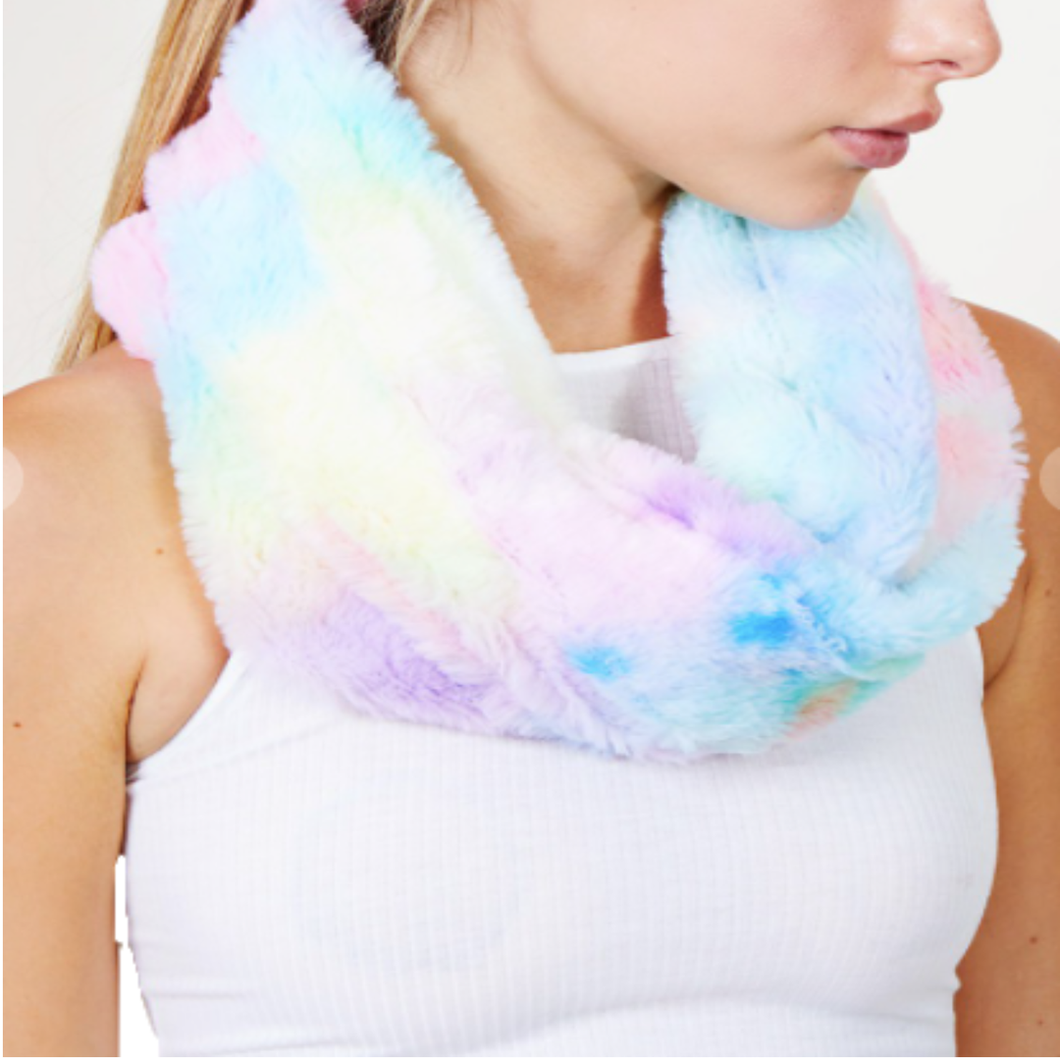 Tie-Dye Infinity Scarf