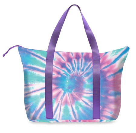 Tie-Dye Overnight Bag {ice}