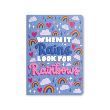Load image into Gallery viewer, Jot It Notebook - Look for Rainbows
