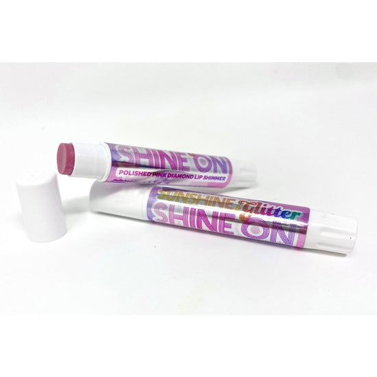 SHINE ON Polished Pink Diamond Organic Lip Shimmer
