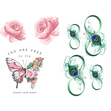 Load image into Gallery viewer, WYS Large Shoe Tattoo {floral}
