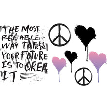 Load image into Gallery viewer, WYS Small Shoe Tattoo {graffiti}
