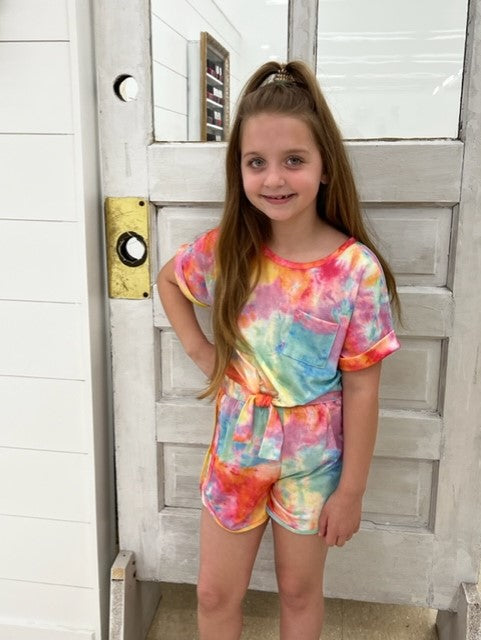 Tie-Dye Pocket Tee Set